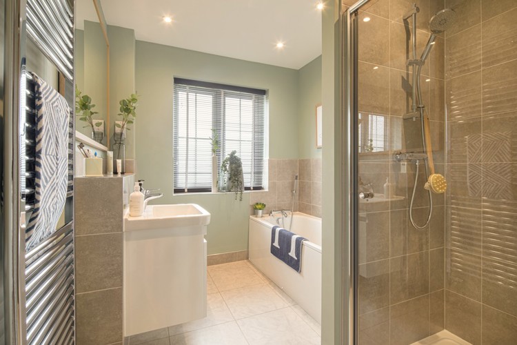 Tulip house type bathroom, 4 bedroom house for sale in Bicester