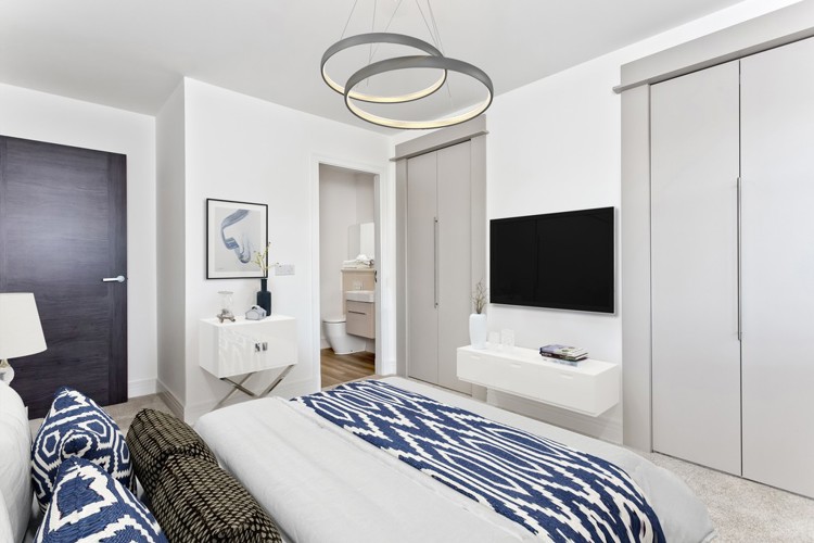 3 bedroom showhome | principal bedroom with en suite