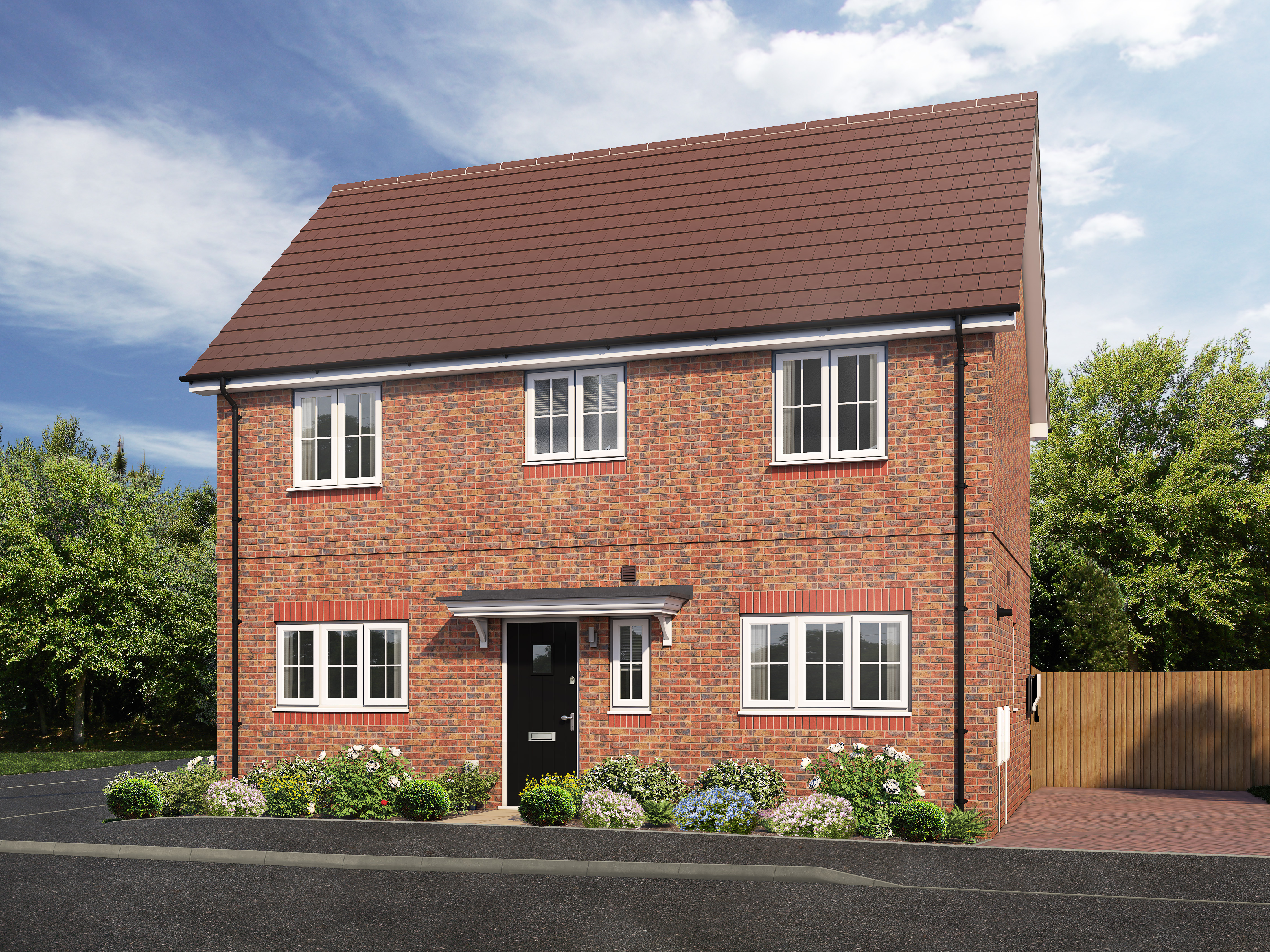 The Cedar Plot 543 3 Bedroom House in Cala at Finchwood Park Cala Homes