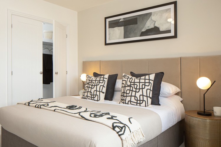 Burwell Apartments SF 1 Bed Netherhall Bedroom 