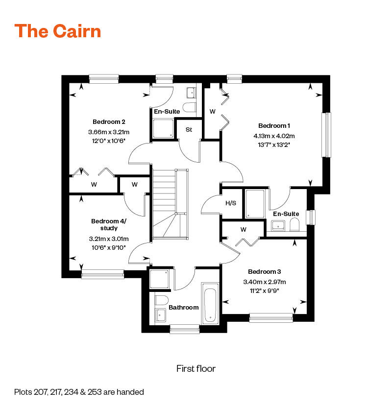 The Cairn first floor