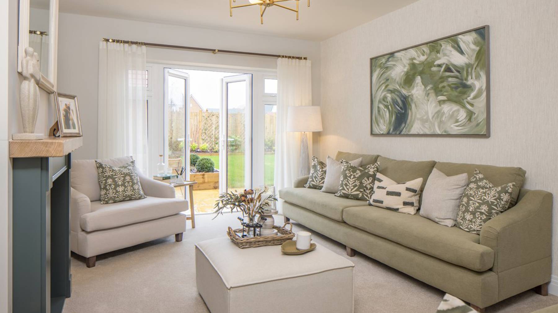 Livingroom New Homes In Chipping Norton Walnut House Type