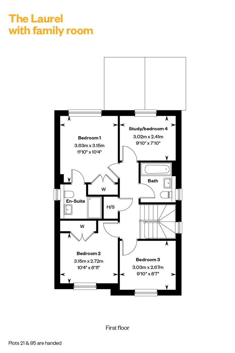 Bliss Willows Floorplan Laurel Family FF