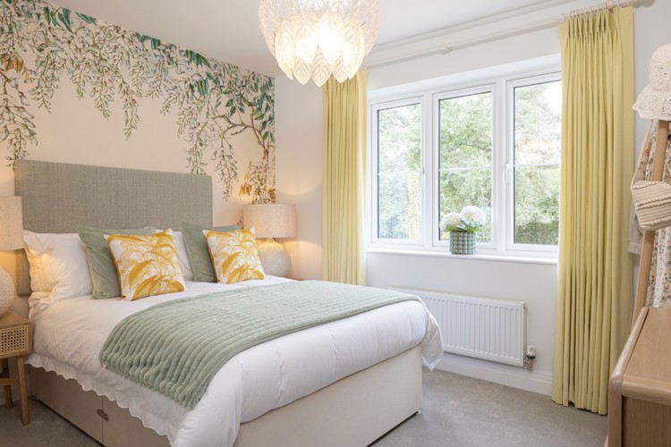 Waltham bedroom 3 in our new build houses for sale potters bar