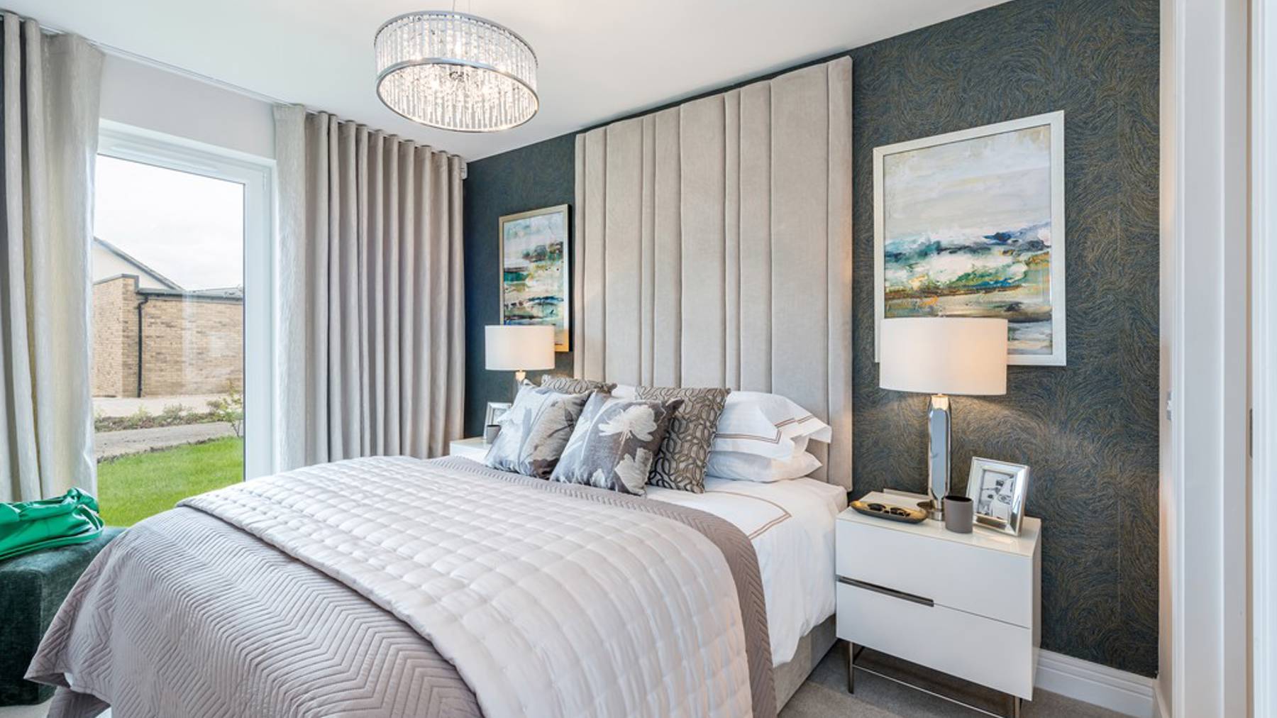 Burwell Apartments GF 2 Bed Netherhall Bedroom