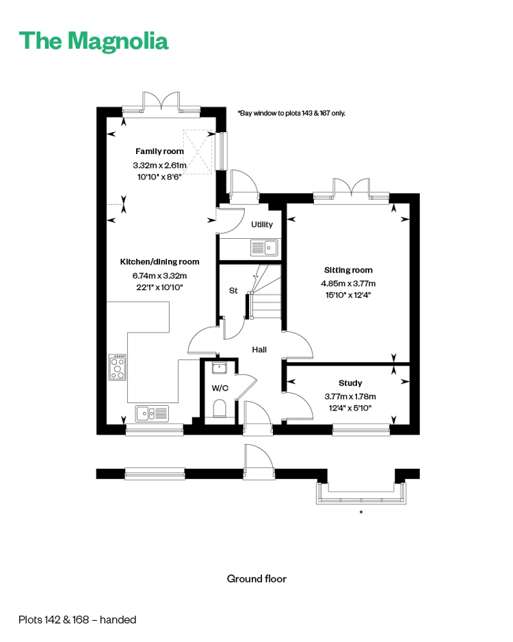 The magnolia ground floor 