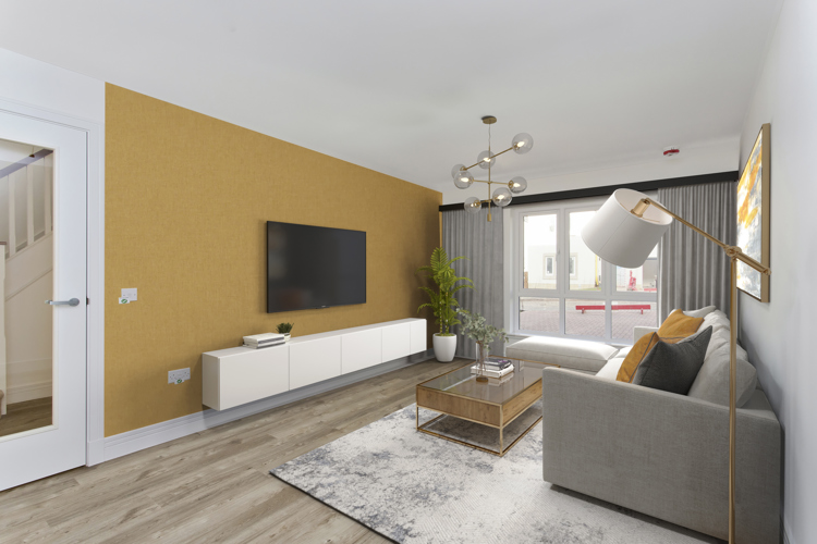 02 Lounge With Wallpaper VS