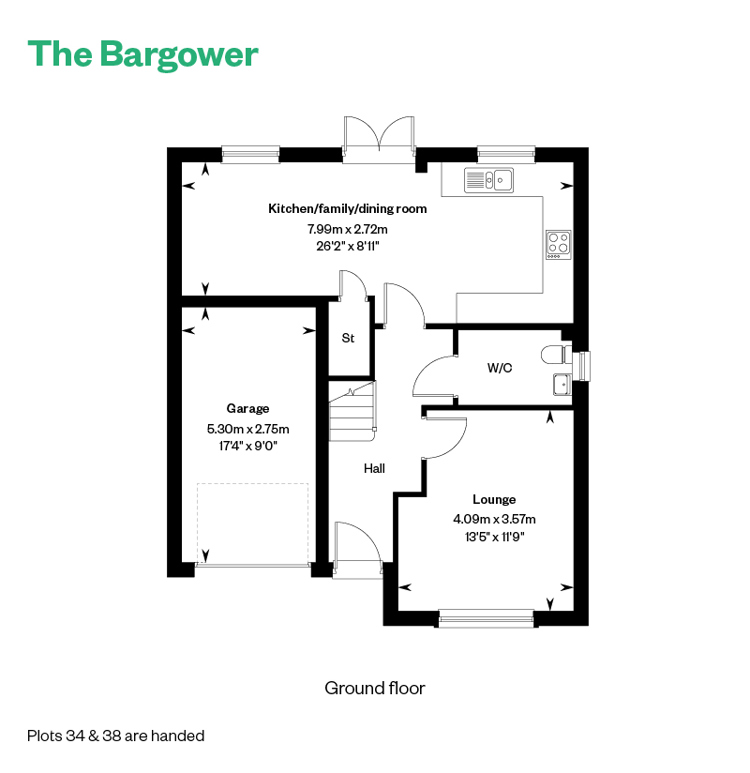7311621 CALA WEST Weavers Brae Ph2 Floorplan Operational Efficiencies Web Floorplans Bargower GF 800X1200
