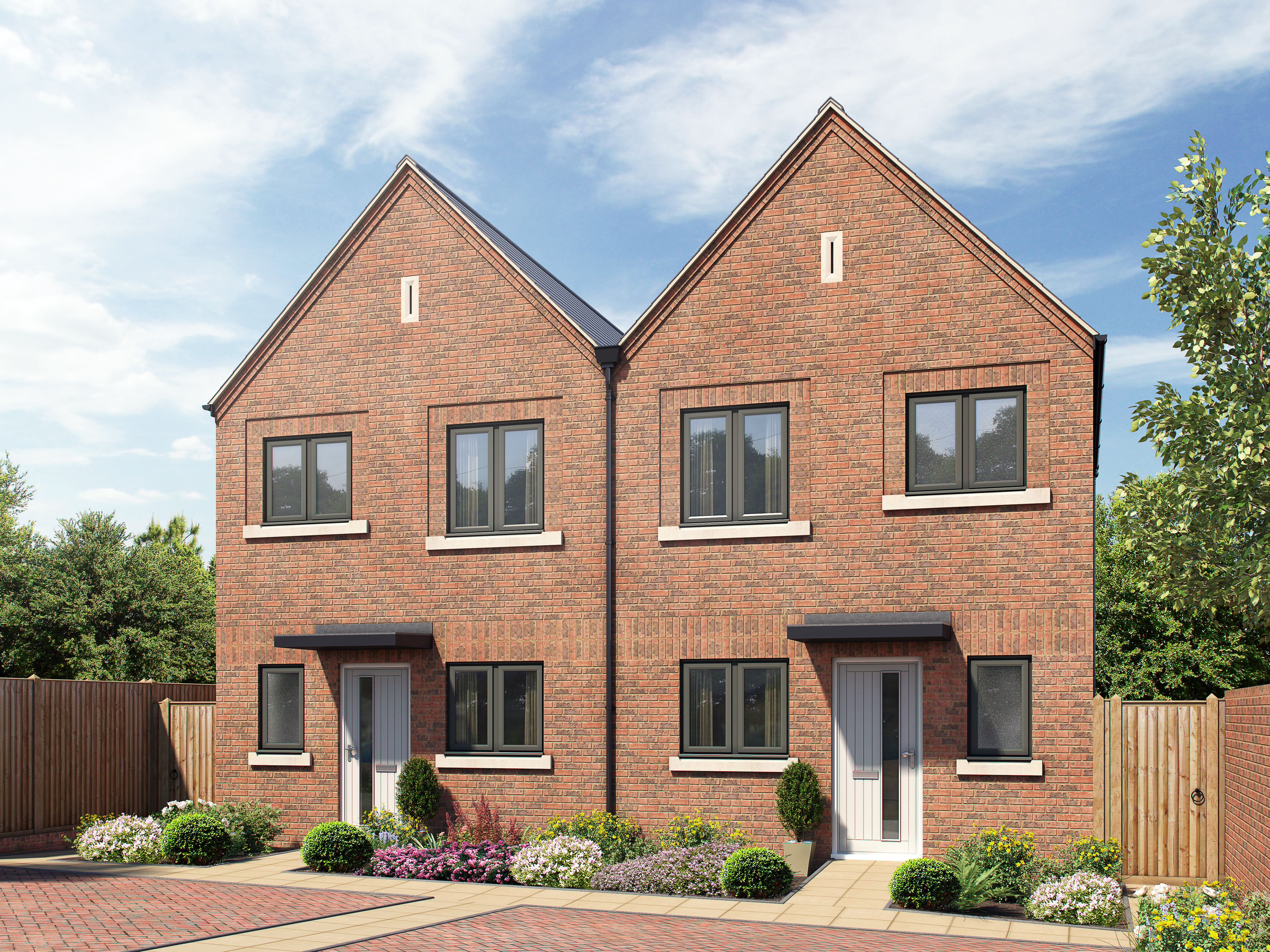 Swithun Plot 508 2 bedroom house at Kings Barton Cala Homes