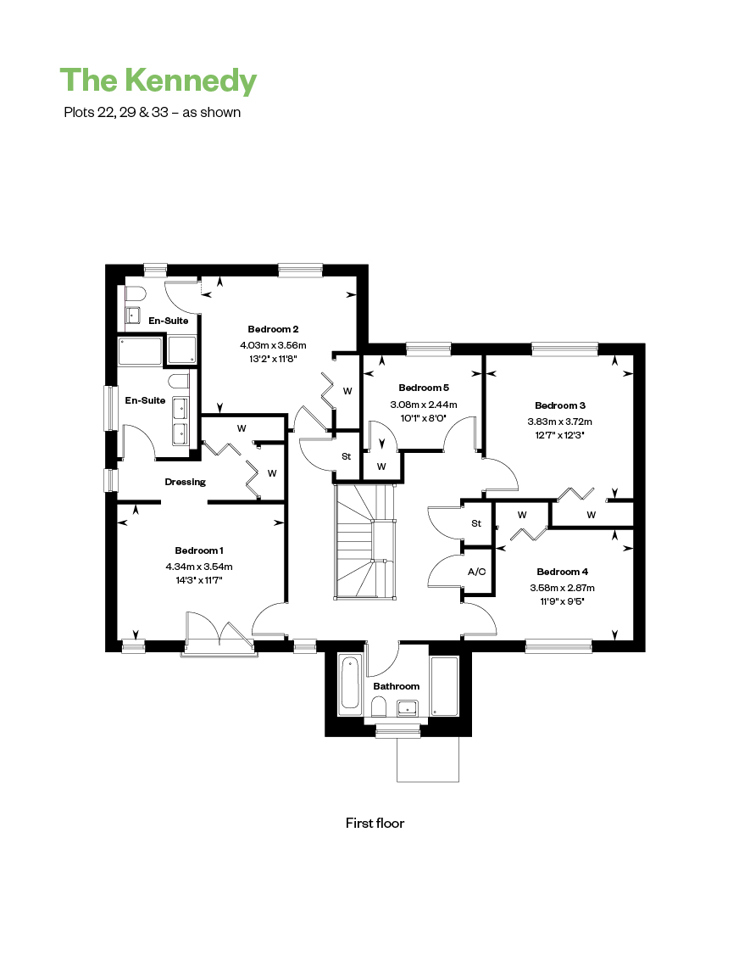 Banchory Kennedy floorplans 