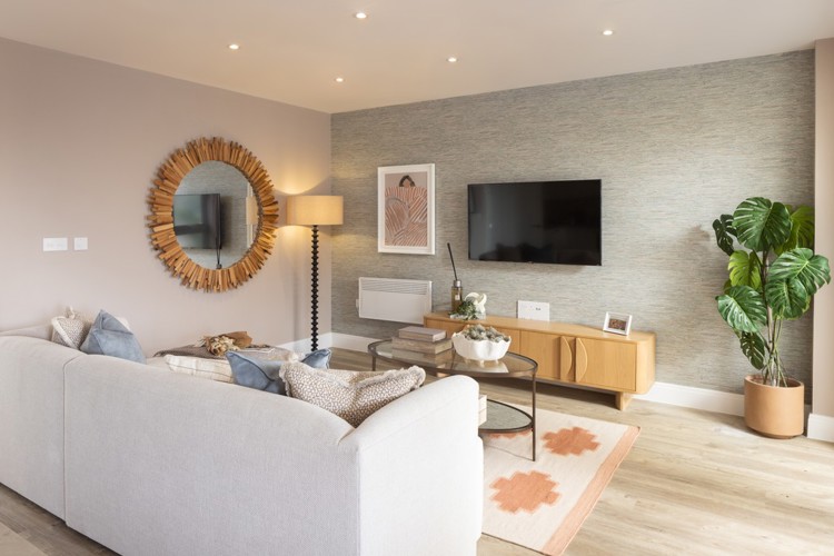 Bowke House ground floor show apartment | living room