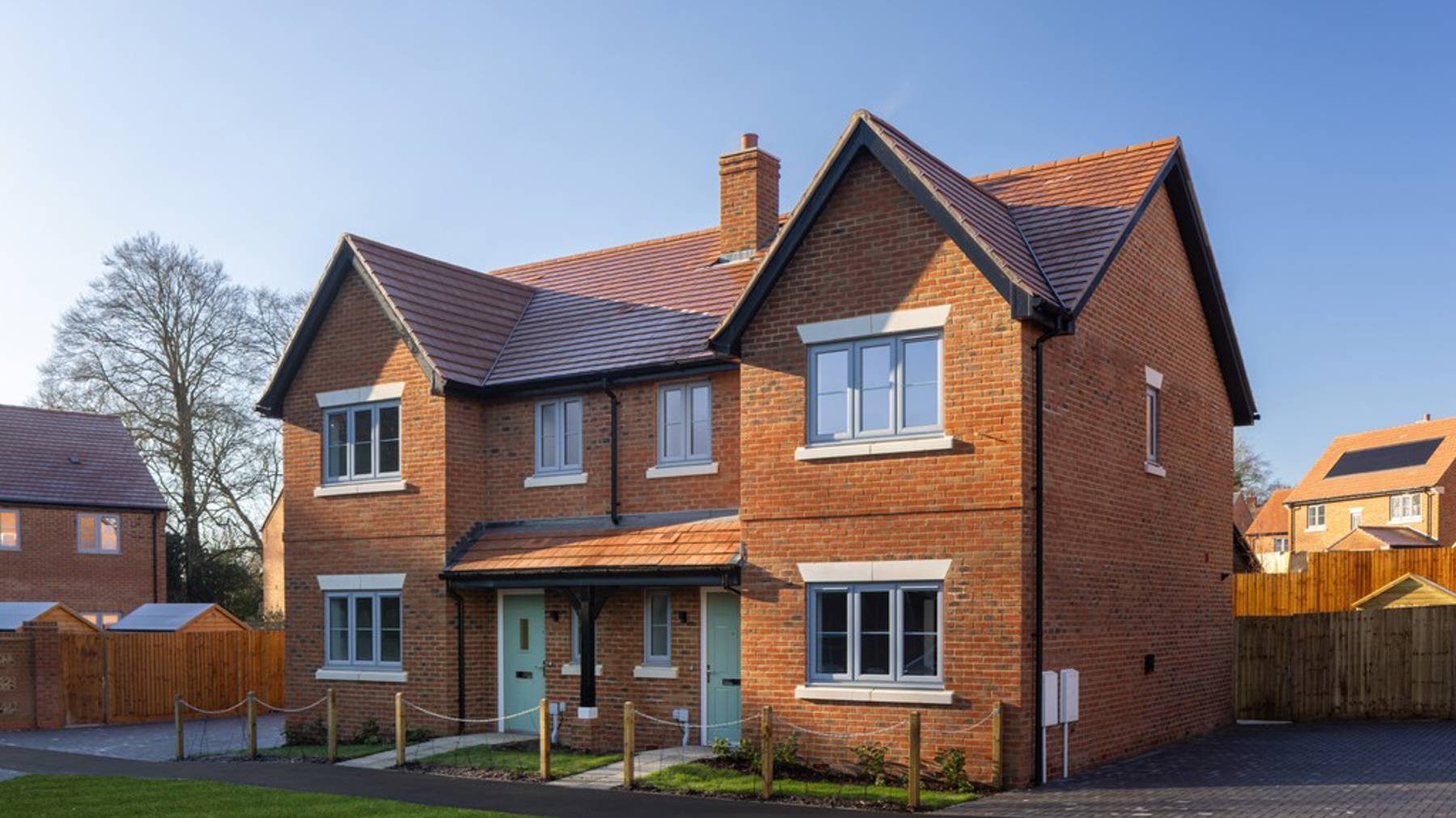 Worting Park | External street scene | Plot 34 & 33