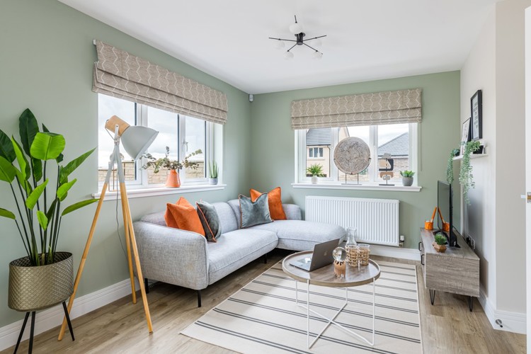 4 bedroom showhome | open plan kitchen, dining and family area with bi-fold doors to rear garden