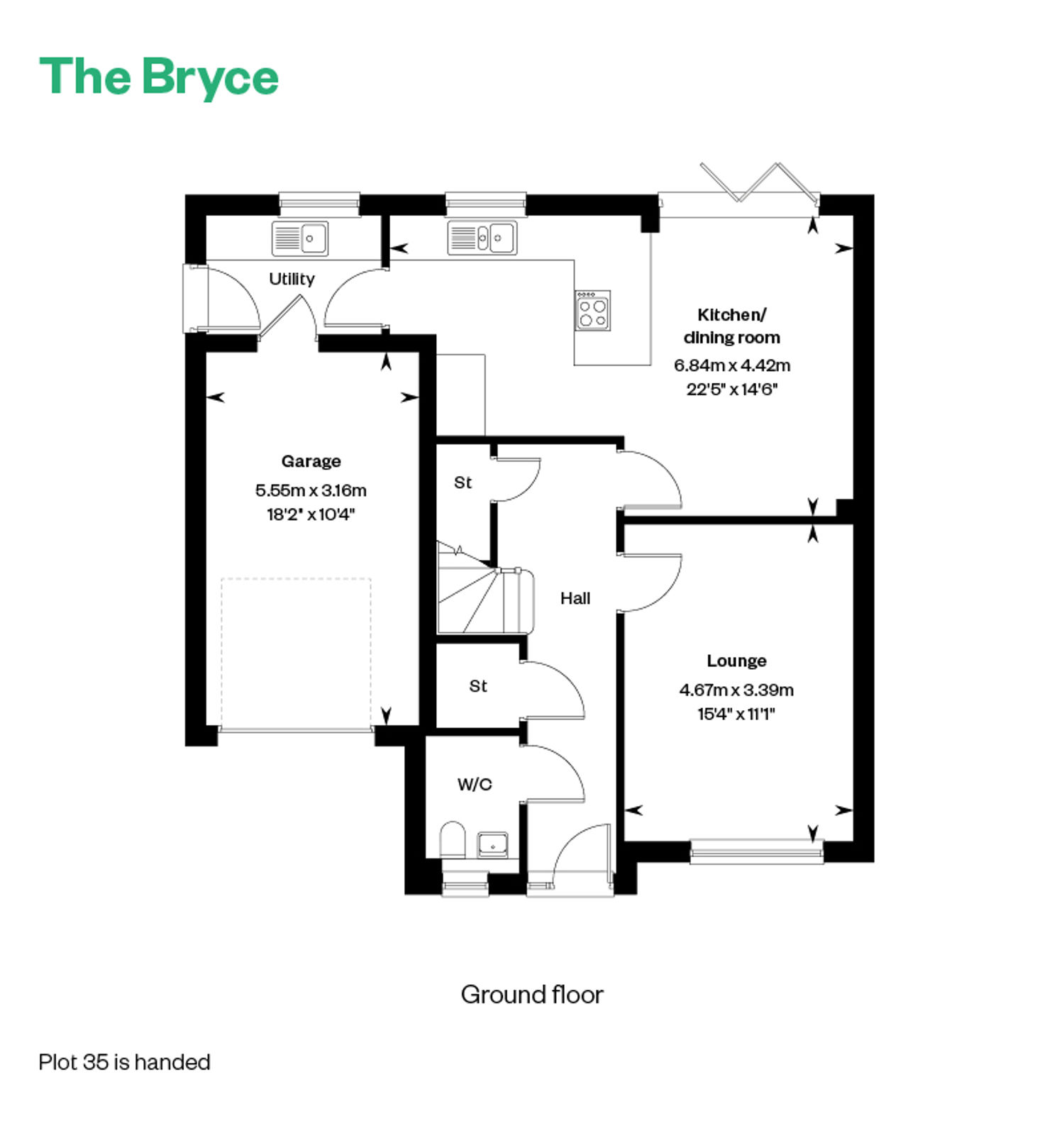 6272268 CALA WEST Fauldhead South Weaver'sbrae PH 2 Web Floorplans Bryce GF 800X1200