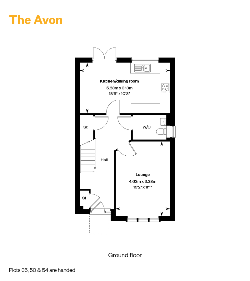 7010327 CALA EAST West Craigs Phase 2 Floorplans Web The Avon GF 800X1200px