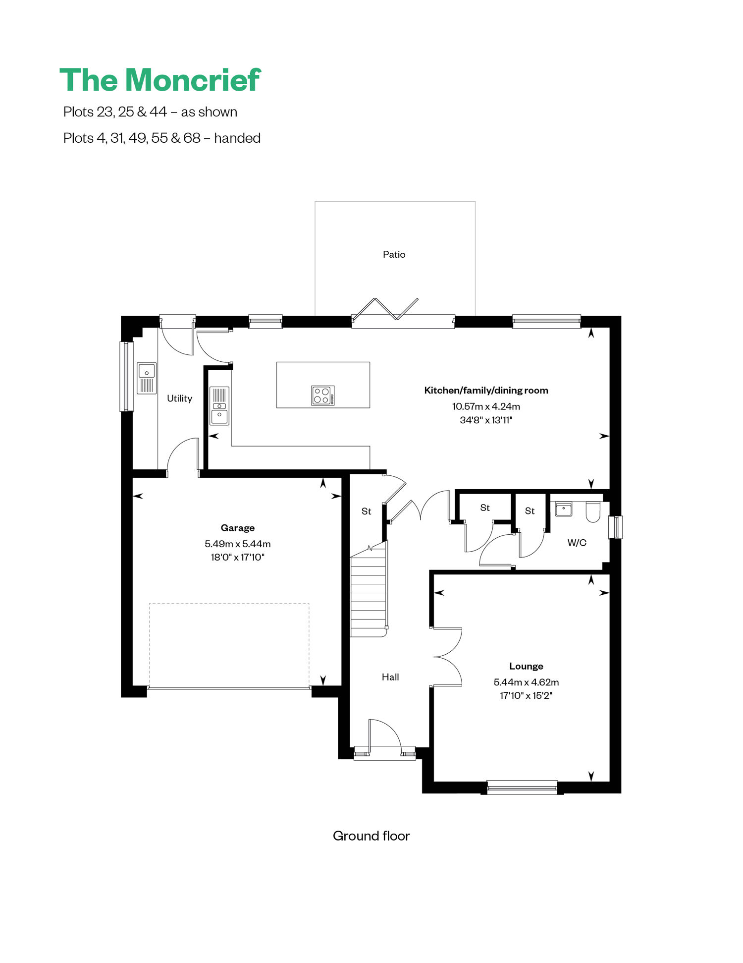 4150387 CALA WEST Ballagan Woods Web Floorplans The Moncrief GF 885X1146px