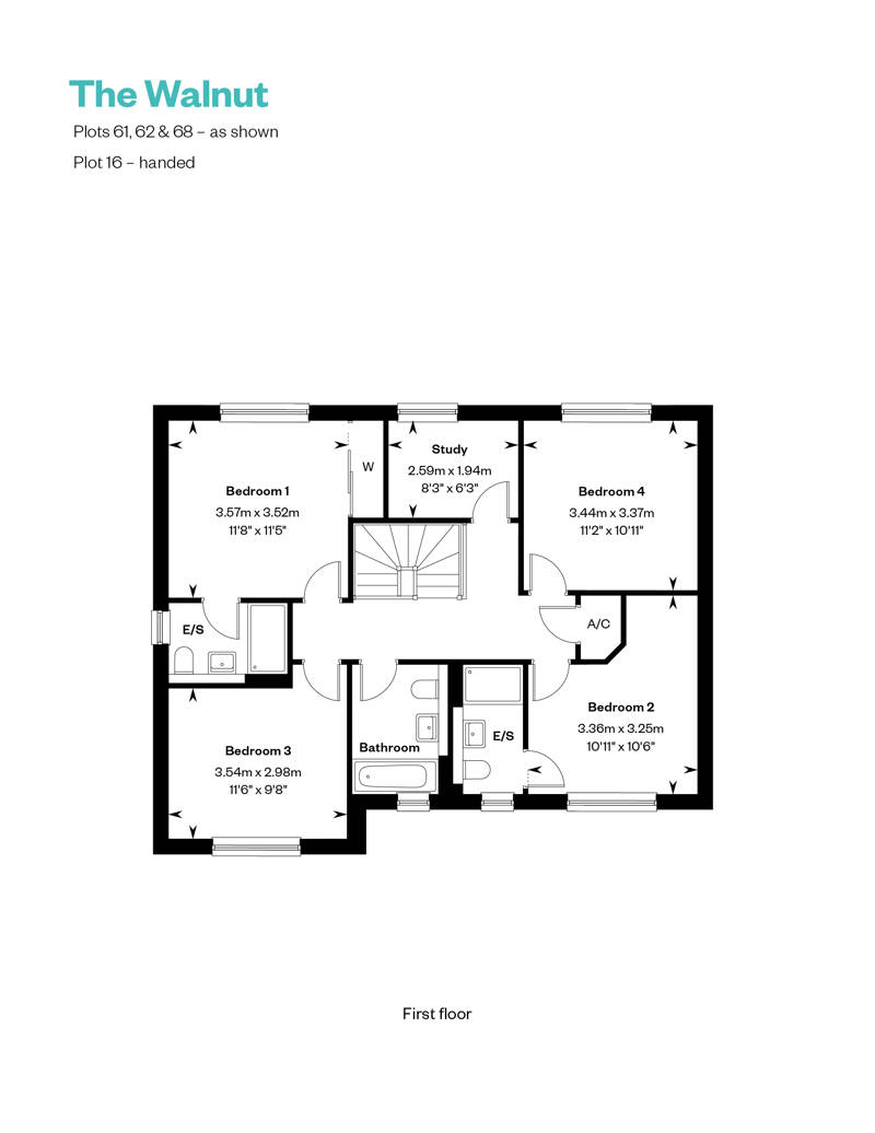 4597998 CALA SHC Cala At Warlingham Web Floorplans 885X1146 The Walnut FF 6639850