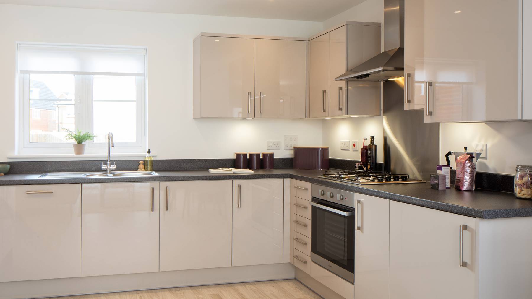 Burwell Apartments GF 2 Bed Netherhall Kitchen Dining 