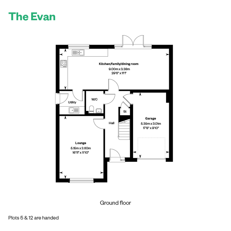 7311621 CALA WEST Weavers Brae Ph2 Floorplan Operational Efficiencies Web Floorplans Evan GF 800X1200