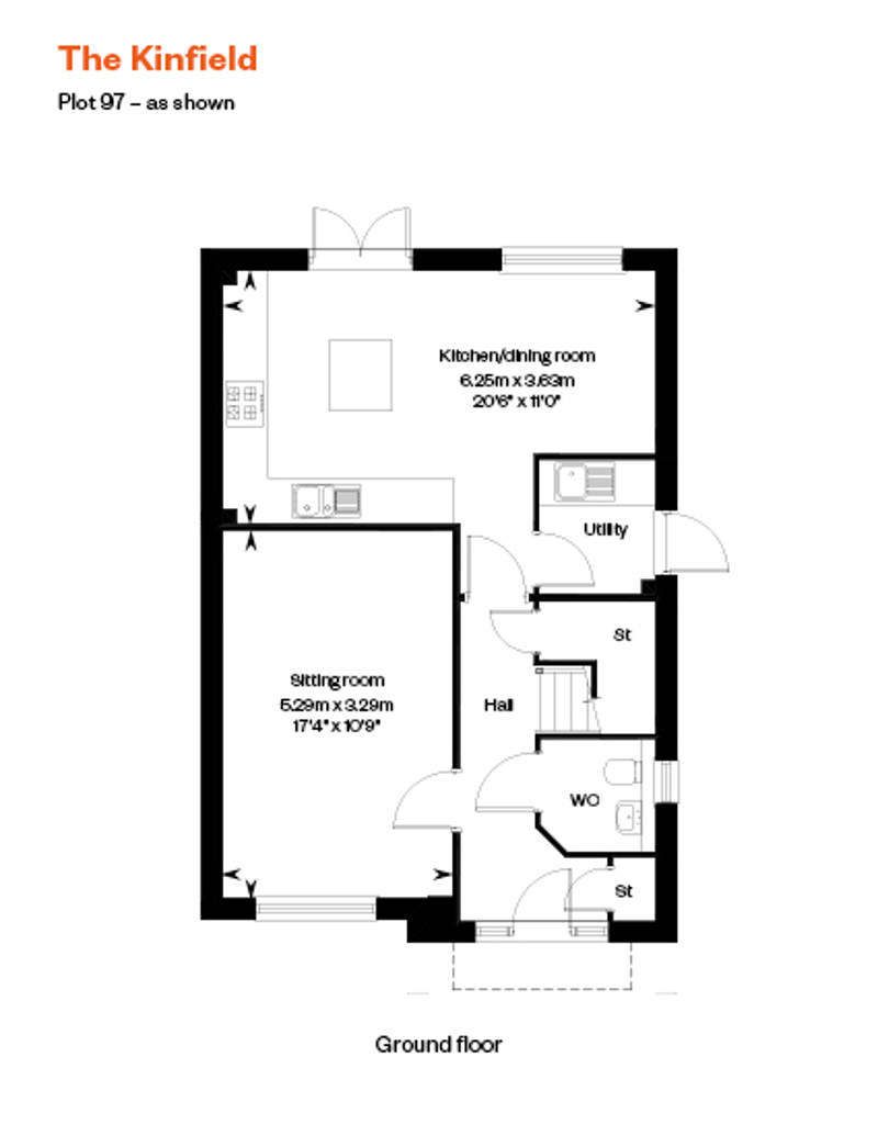 Ufford Chase Kinfield Plot 97 GF