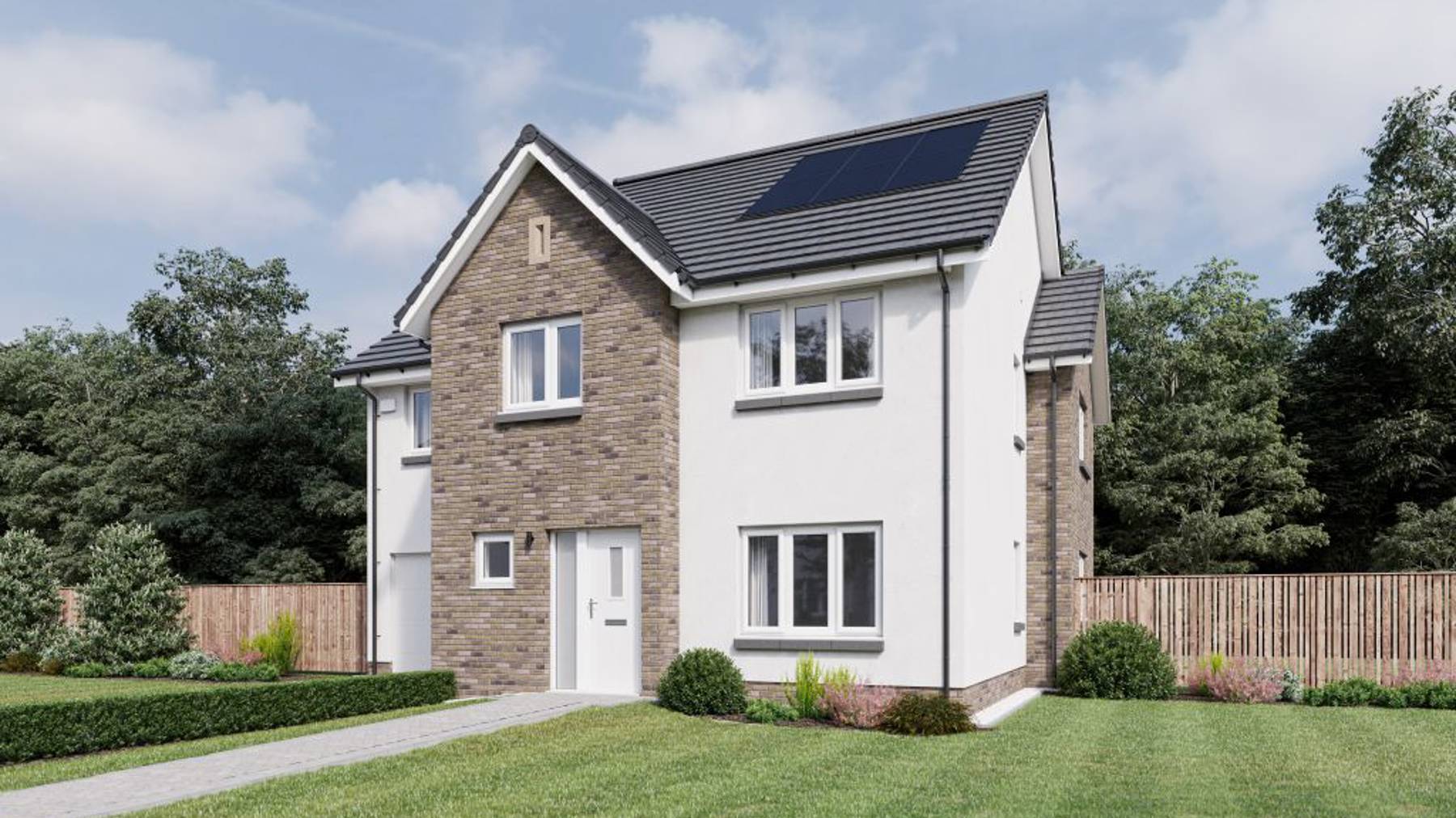 The Calvin External CGI | 4 bedroom home for sale in Edinburgh
