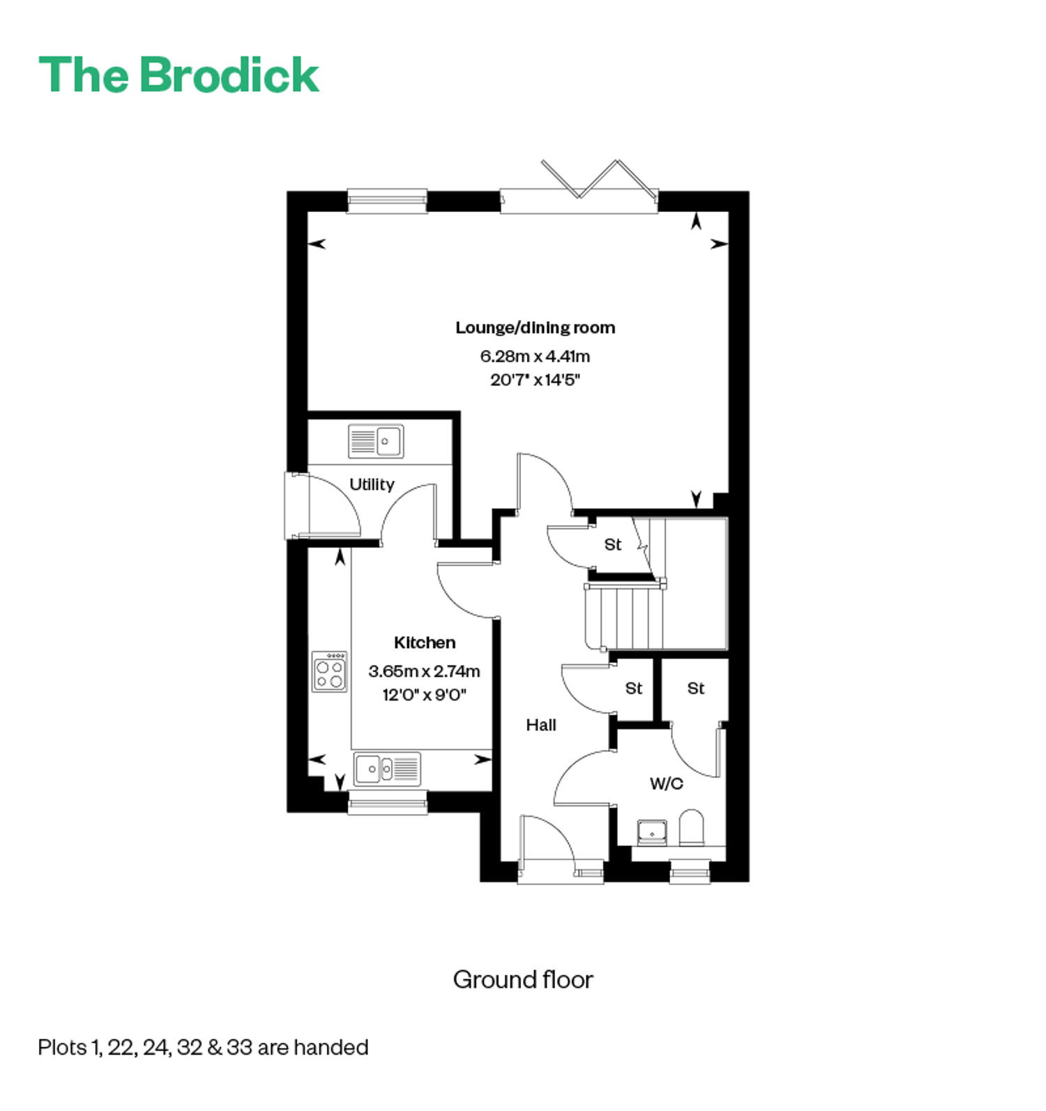 6272268 CALA WEST Fauldhead South Weaver'sbrae PH 2 Web Floorplans Brodick GF 800X1200