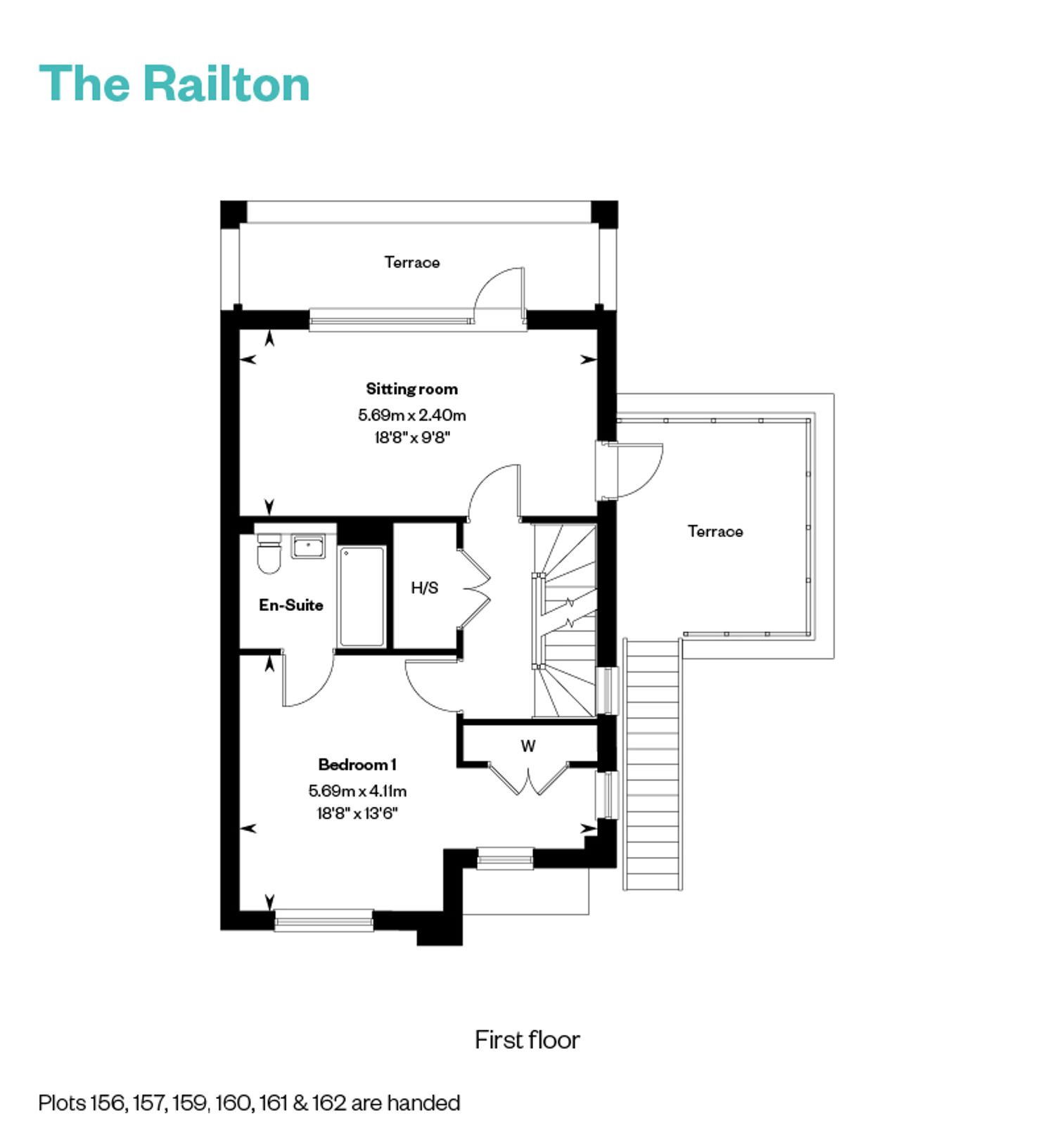 Railton First Floor Floorplan 