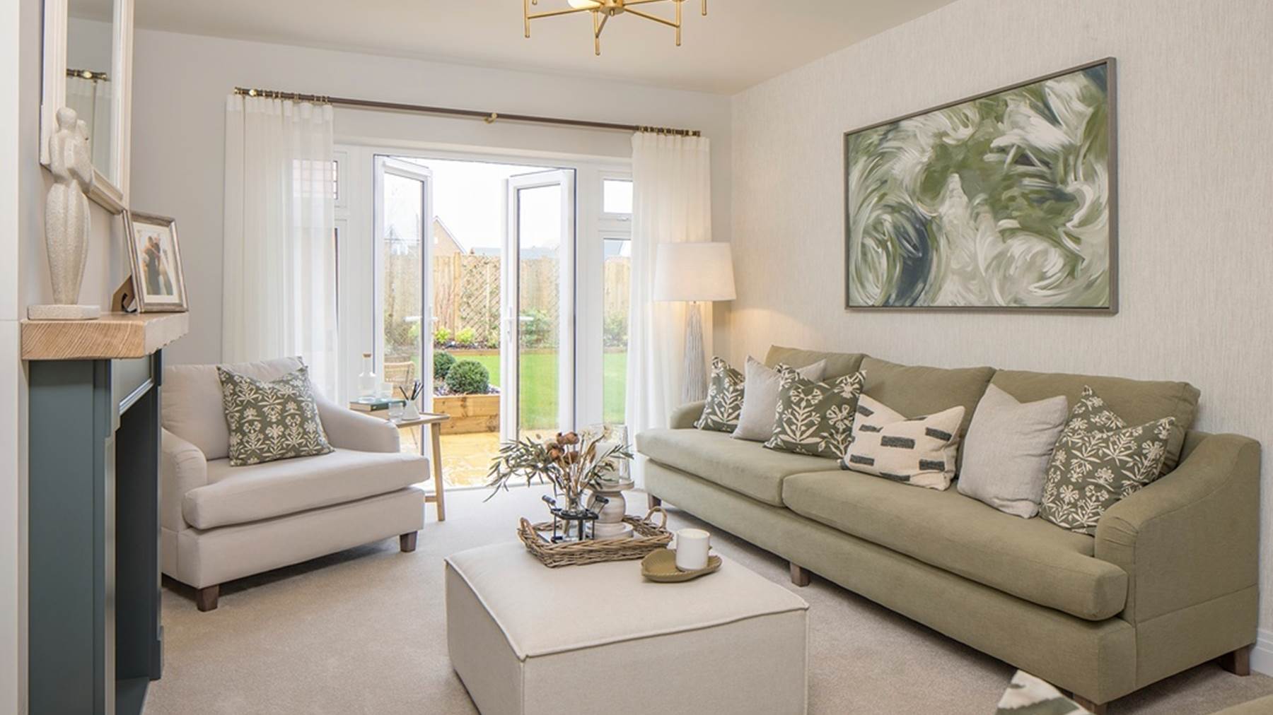 Photography of Cala's 4 bedroom Walnut showhome at Nobel Park. Houses for sale in Didcot, Oxfordshire. 