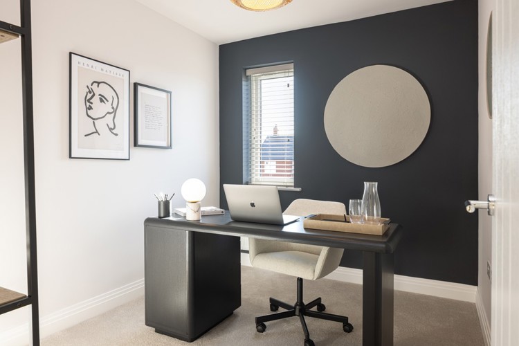 The Grange Aylett's Green Bedroom Study