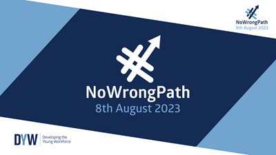 Our people show there is #NoWrongPath to achieving your career aspirations this exam results day