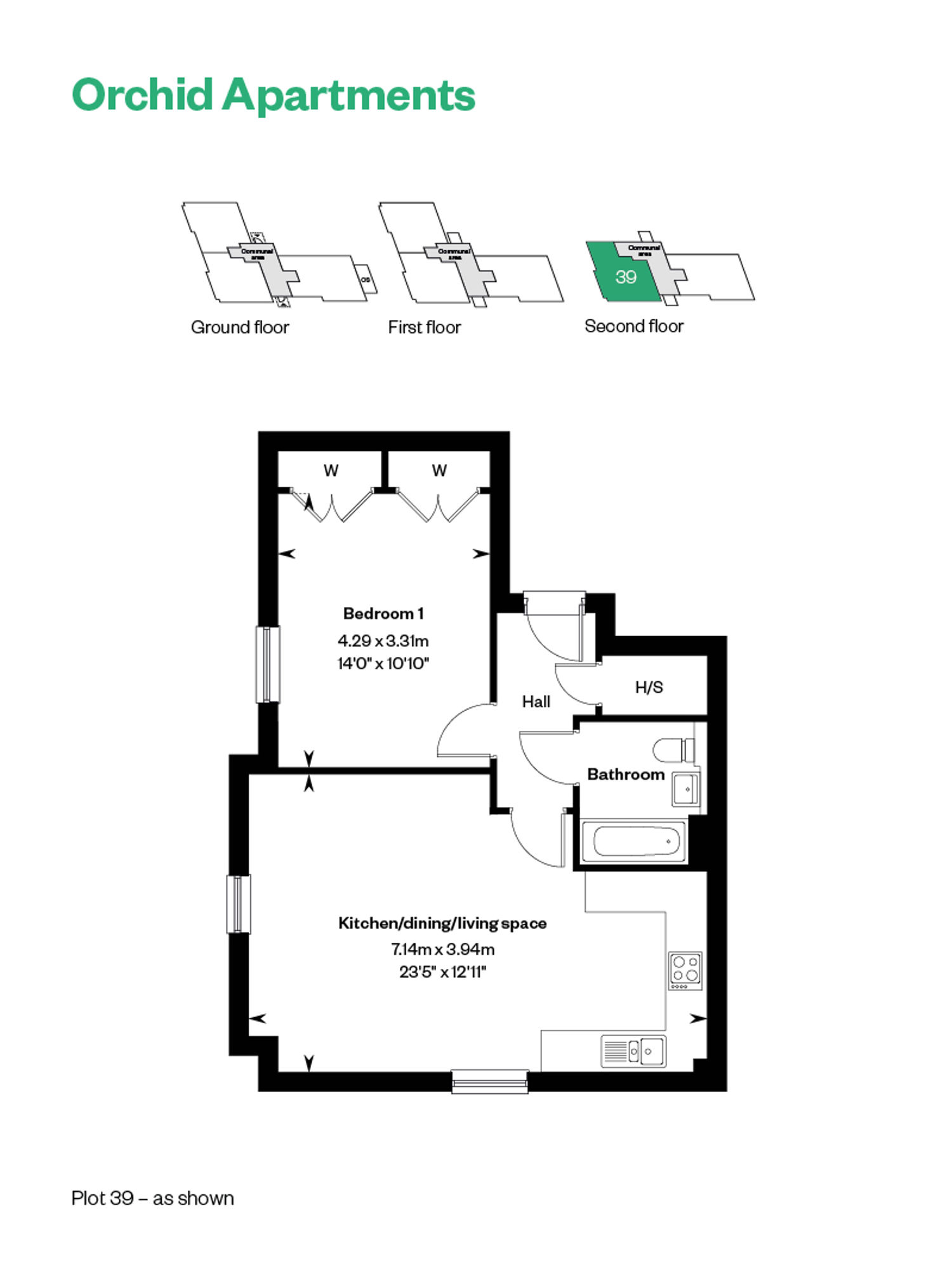 Orchid Apartments, Samuel Gardens Plot 39