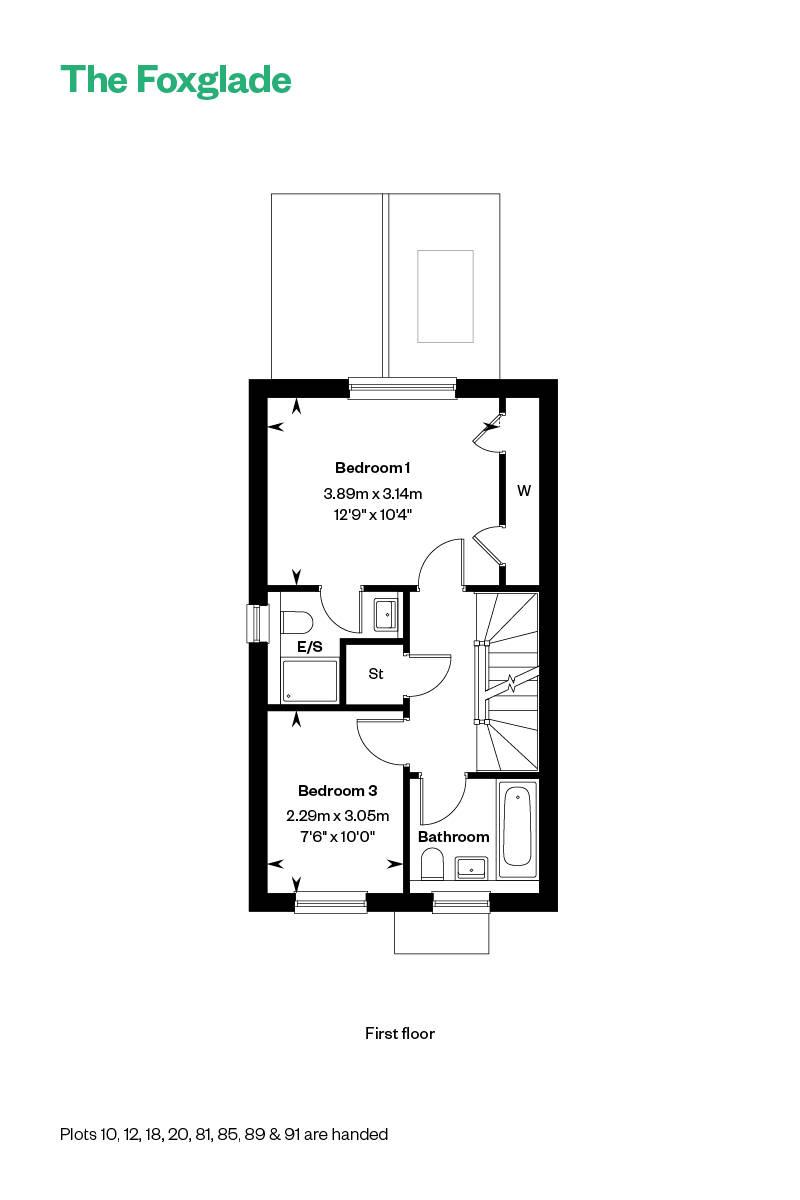 Floorplan of house for sale in Deepcut