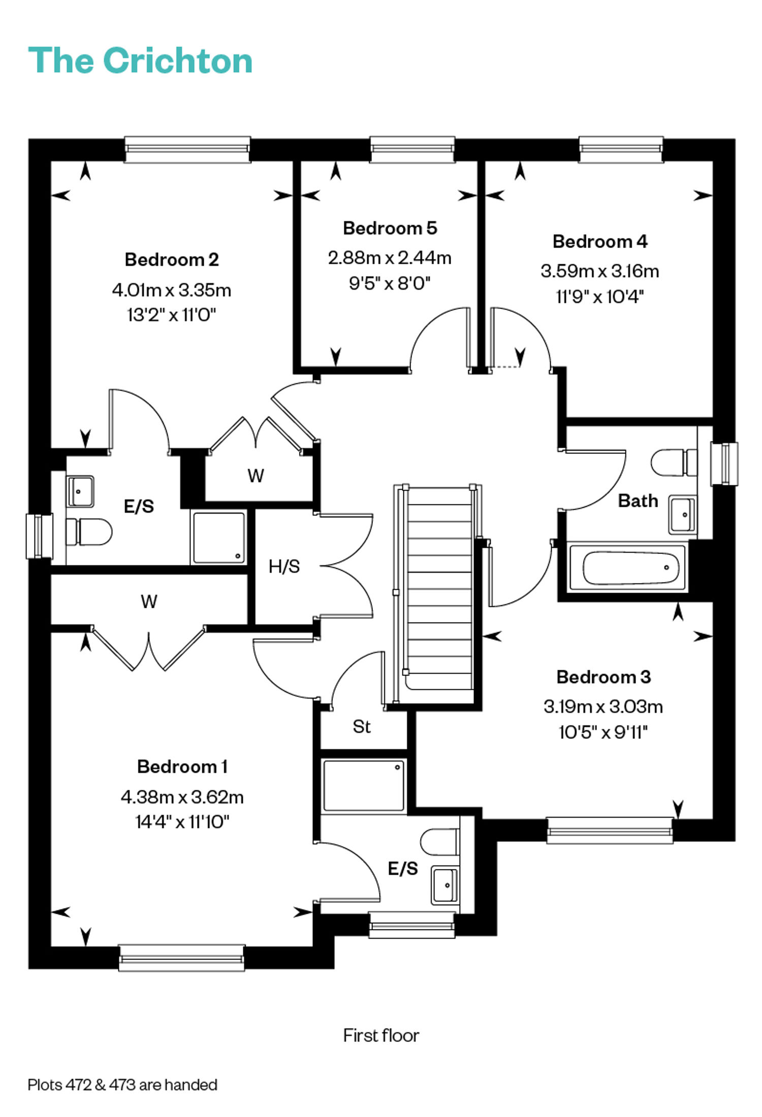 7793434 CALA WEST SCOTLAND CEDAR BRAE The Crichton First Floor