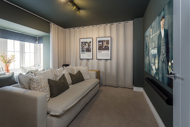 Willow cinema room in our 5 bedroom houses for sale potters bar