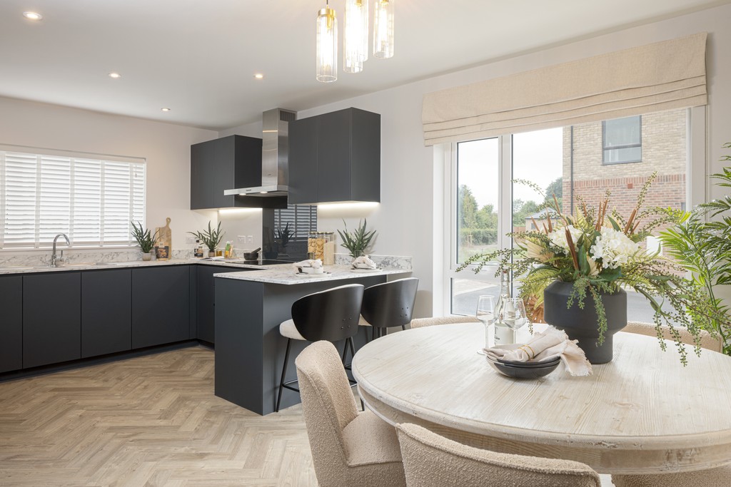Open Plan Kitchen At Netherhall Gardens Cambridge