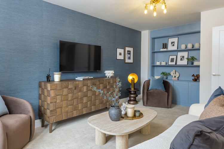 The Pinewood Sitting Room Angle 2