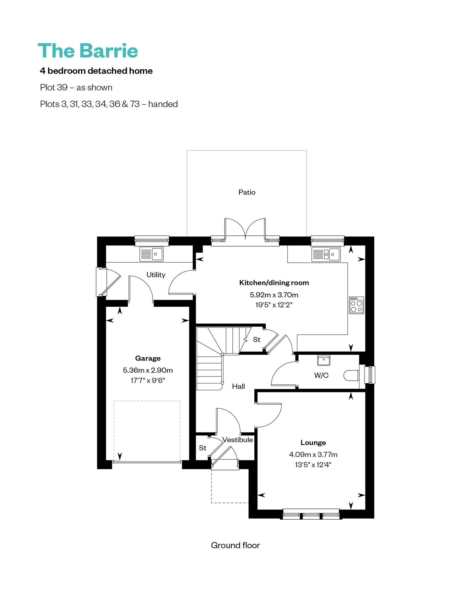 Green Bank at Grandhome 3 and 4 bedroom homes in Bridge of Don