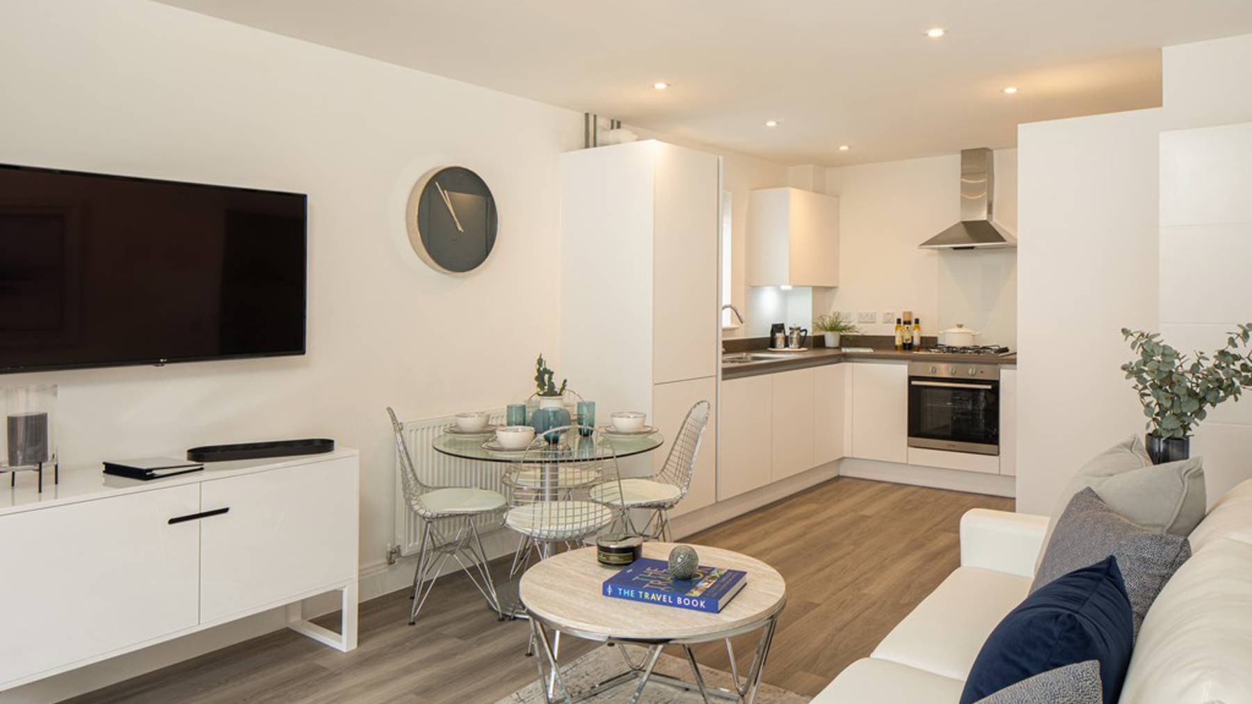Burwell Apartments GF 1 Bed Netherhall Kitchen Dining