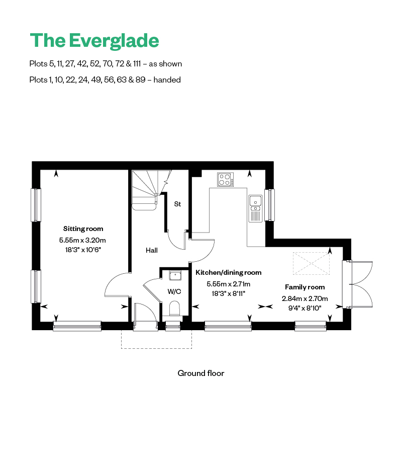 Floorplan of house for sale in Crowthorne