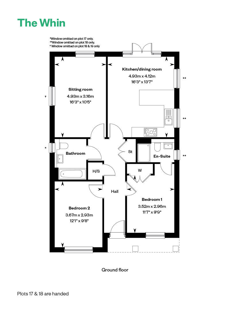 Wivenhoe Gardens The Whin Floorplan