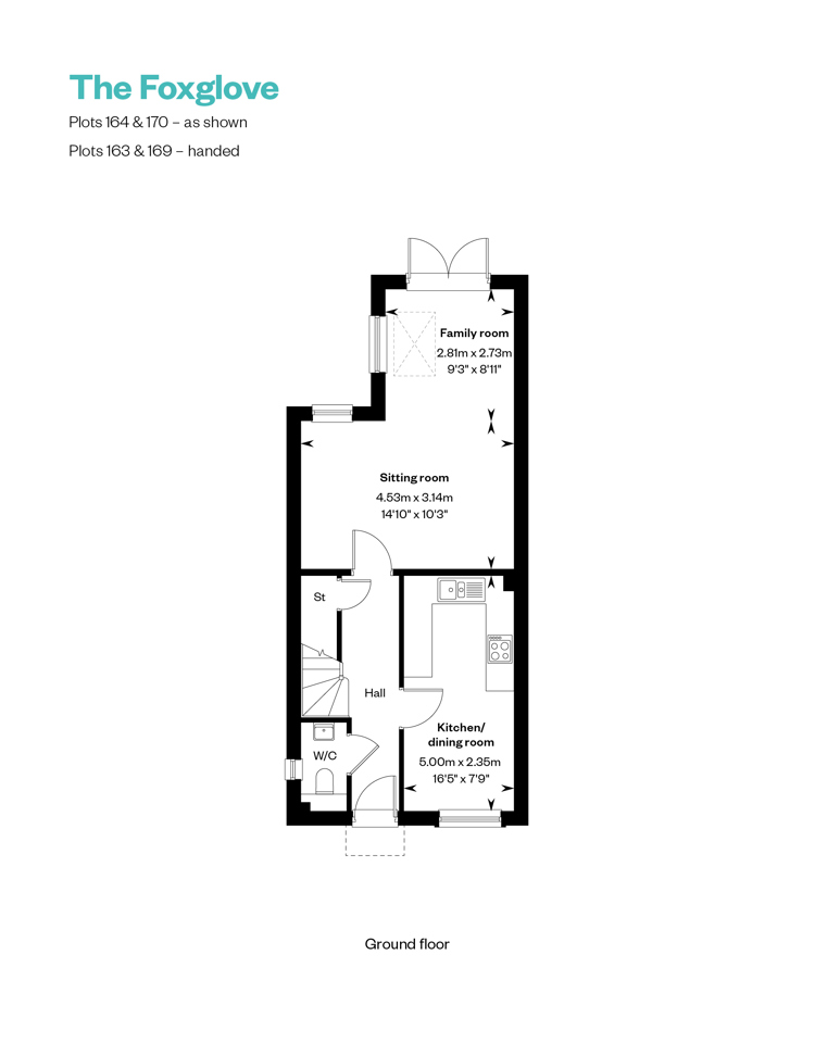 Floorplan of house for sale in Wimborne