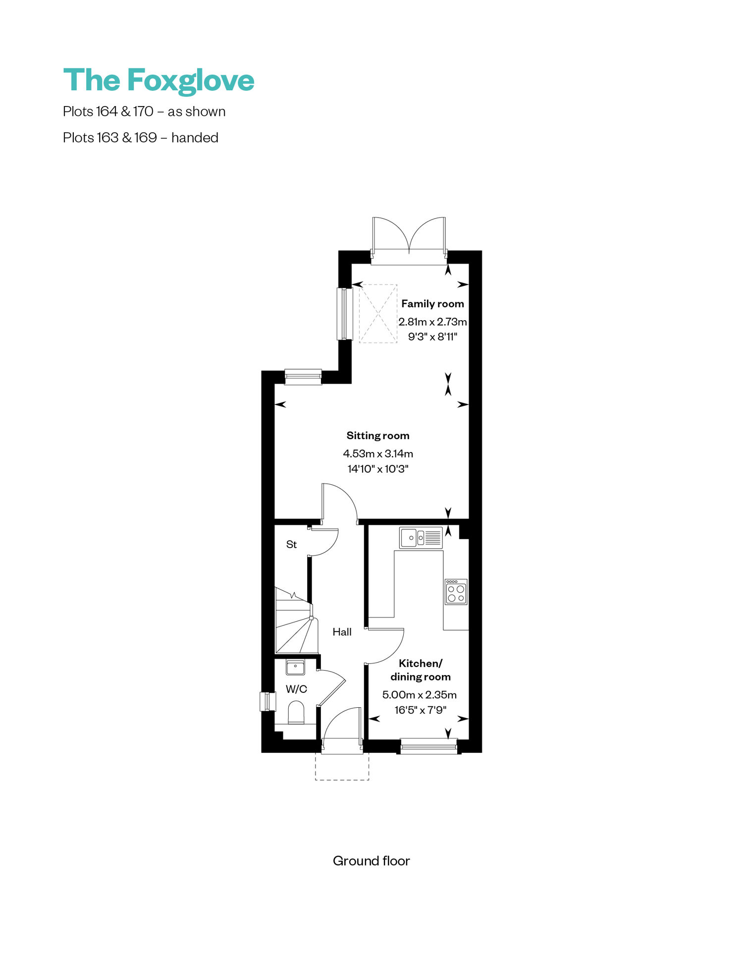 Floorplan of house for sale in Wimborne