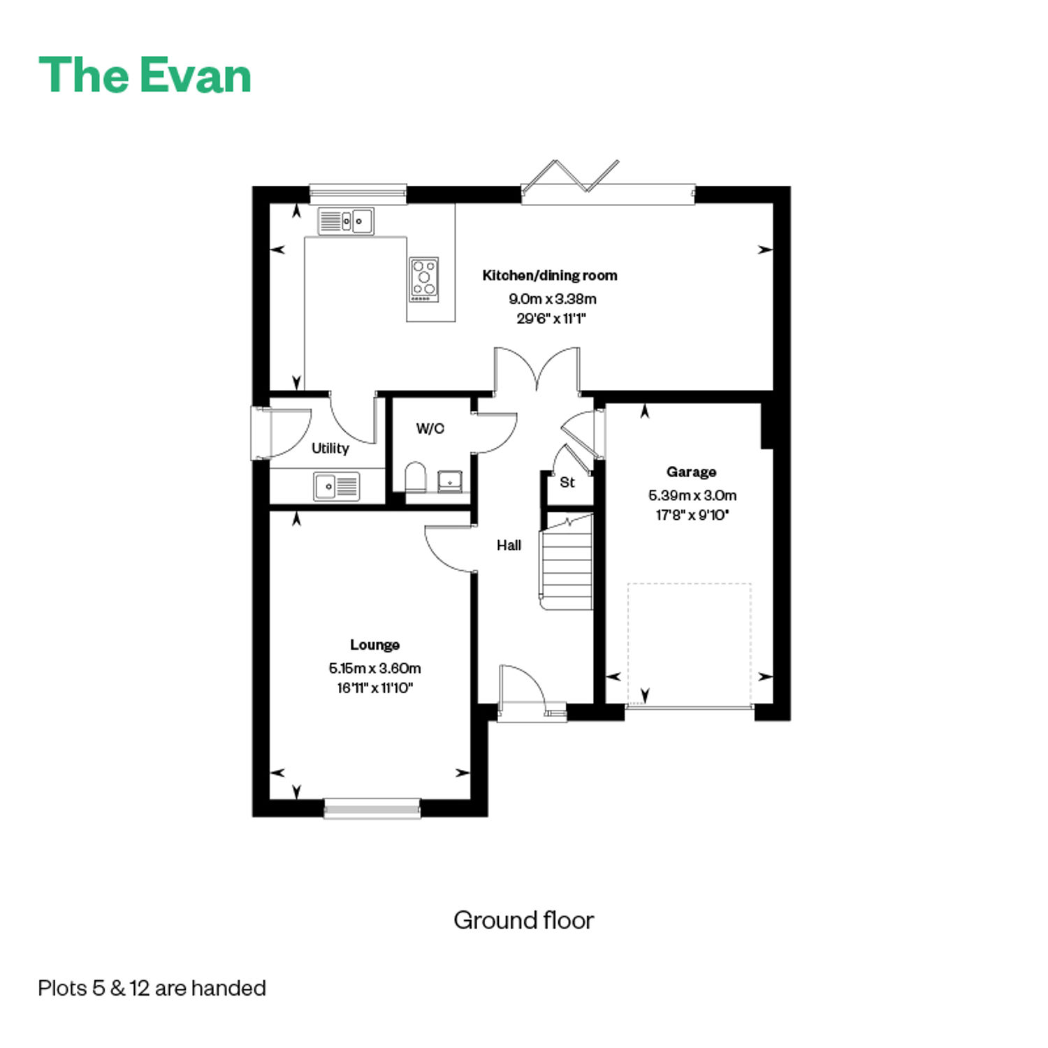6272268 CALA WEST Fauldhead South Weaver'sbrae PH 2 Web Floorplans Evan GF 800X1200
