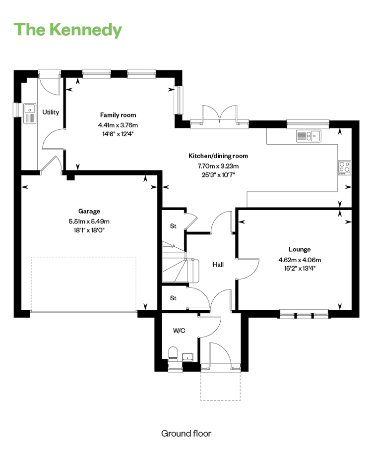4 and 5 bedroom homes for sale in Banchory, Cala Homes