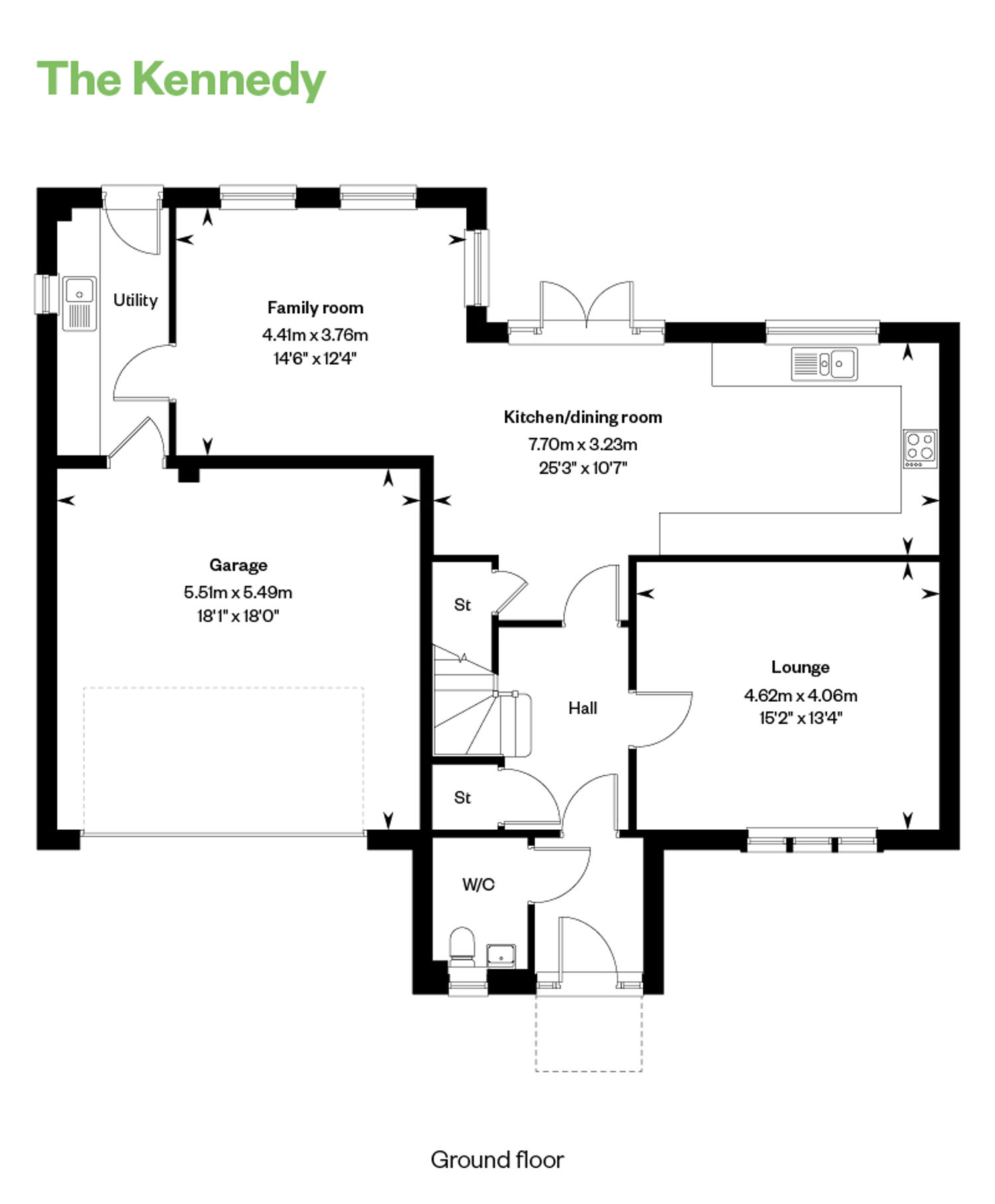 4 and 5 bedroom homes for sale in Banchory, Cala Homes