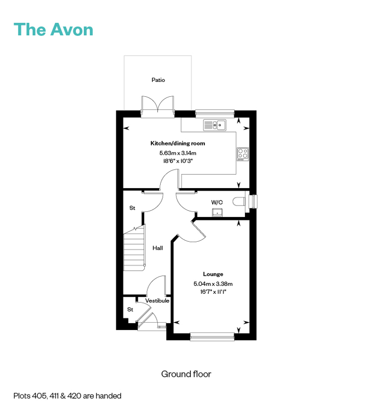5028368 CALA WEST Cedar Brae Phase 1 Housetypes Web The Avon GF 800X1200