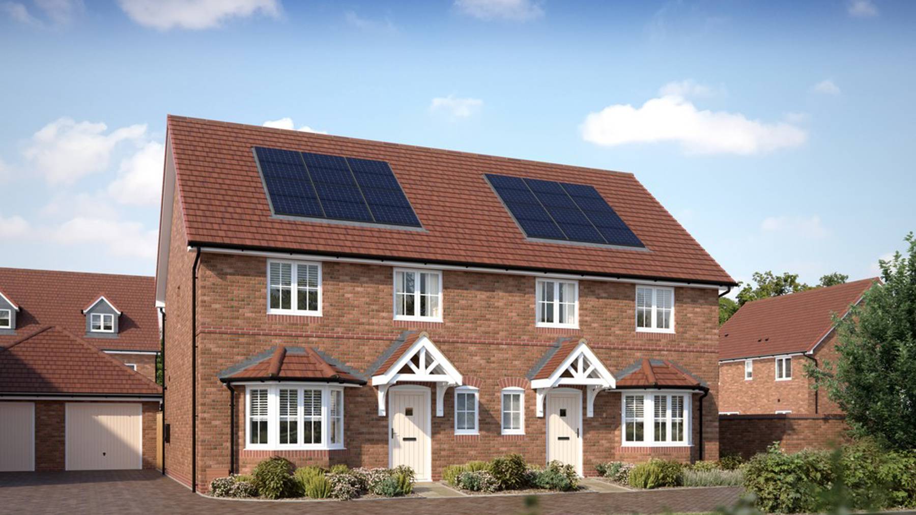 Nobel Park, Phase 6, Didcot, The Drayton Semi Detached Plots 511 512